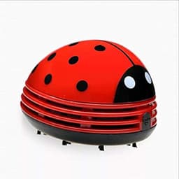 Mini Kruimeldief - Draagbare Stofzuiger - Snelle Schoonmaak - Draadloos Werken - 150 Gram - Rood — thumbnail 1