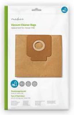 Nedis Stofzuigerzak - 10 Stuks - Papier - Meest verkocht voor: Hoover H58 - Bruin — thumbnail 4