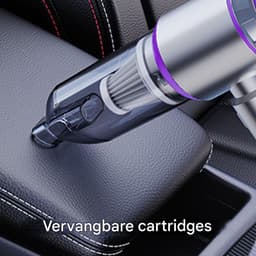 Ynkkvre -Handstaubsauger - Draadloze Stofzuiger - 3-Traps Zuigkracht 16.000 Pa + 4-In-1 Functie Blazen Opblazen Luchtonttrekking - 1 - Auto Huis Grijjs — thumbnail 4