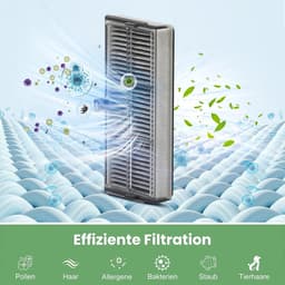6 stuks HEPA-filteraccessoires-voor Dreame L10s Ultra Gen 2 / X40 Ultra / X40 Master / L40 Ultra / L10s Pro Ultra / X30 Ultra / L10s Ultra Gen 3 stofzuiger-actieve koolstoffilter-reserveonderdelen — thumbnail 5