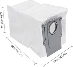 Accessoires geschikt voor Roborock P20 Ultra, G30U/G20S Ultra/Saros 10R, reserveonderdelenset, Rolborstels1 paar, zijborstels2, filters2, reinigingsdoeken4, stofzakken*2 — thumbnail 2
