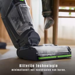 Zyrex® Steelstofzuiger met snoer - Steelstofzuiger - Stofzuiger - Grijs /Groen- ‎25cm x 27cm x 112cm — thumbnail 4