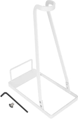 Allecto - Stofzuigerstandaard - Houder voor stofzuigerstandaard - Universele opbergrek zonder boren - Geschikt voor V6 V7 V10 - Wit - Organizer - R... — thumbnail 1