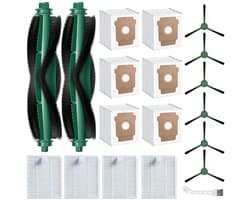 19 Vervangende accessoireset geschikt voor iRobot Roomba 104 Vac robotstofzuiger