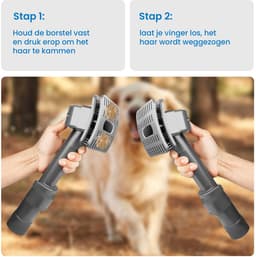 YONO Haarborstel geschikt voor Dyson V15 V11 V10 V8 - Groom Tool - Opzetstuk - Mondstuk - Onderdelen Steelstofzuiger - Accessoires — thumbnail 2