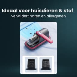 Purgato Huisstofmijt Stofzuiger - UV Lamp - USB Oplader - Kruimeldief - Bacteriën - Matras - Goud — thumbnail 5