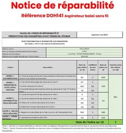 oplaadbare bezemstofzuiger 22,2v - livoo - DOH141 — thumbnail 2