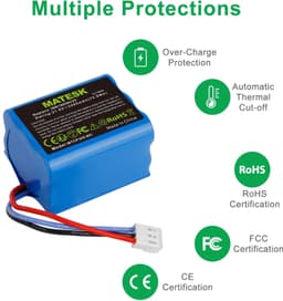 21.6V 3500mAh Li-Ion Accu voor Philips SpeedPro Stofzuigers — thumbnail 5