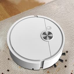 Bureaustofzuiger Robot - Kruimelzuiger Desktop - Bureau Schoonhouden - Slimme Navigatie - 27.5 cm Lengte - Wit — thumbnail 2