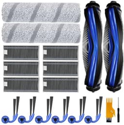 PromoHome 18-delige accessoireset voor Ecovacs Deebot X11 Omnicyclone, X11 PRO OMNI en X9 PRO OMNI stofzuiger - hoofdborstels, dweilrollen, HEPA-filters en zijborstels — thumbnail 1