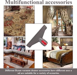 5-in-1 Stofzuigeraccessoireset - Vervangende Accessoireset - Borsteltool - Mondstukset - Draadloze Stofzuiger - Universele Mondstuk- en Accessoireset - Geschikt voor Dyson Stofzuiger V7, V8, V10, V11, V12, V15 — thumbnail 3