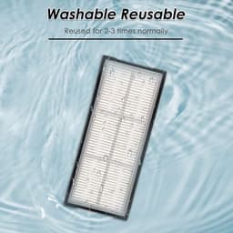(8 Stuks) HEPA Filter gescht voor Roborock S7 S7+ S7 MaxV S7 MaxV Plus S7 MaxV Ultra S8 Pro Ultra S8 S8+, Robot Stofzuiger Filter Accessoire Kit, Vervangende Onderdelen 8 Filters — thumbnail 3