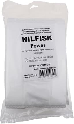 Geschikt voor NILFISK - STOFZUIGERZAK Power Serie P10/p20/p30 Microfleese 10ST - 1470416500 — thumbnail 2
