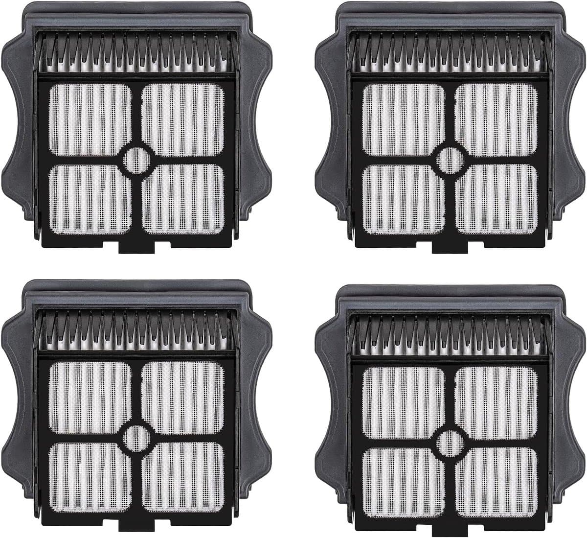 4-delige HEPA Filterset - Geschikt voor Tineco iFloor 3/Floor One S3/S5/S5 Pro 2 Draadloze Stofzuigers — afbeelding 1