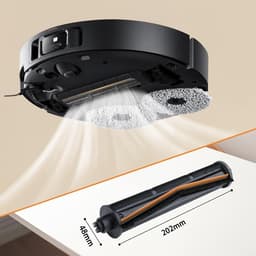 TriCut borstel Geschikt voor Dreame X40 Ultra Complete/ X40 Ultra/ X40 Pro / X40 Pro Ultra / L40 Ultra/ L30 Ultra/ L20 Ultra/ L10s Pro Ultra / L10s Pro Ultra Heat/ L10s Ultra / L10s Ultra / X30 Ultra — thumbnail 5