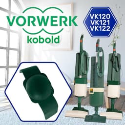 Rubber Knop Houder - Stofzuiger Onderdeel - Stofzuiger Reparatie - Speciaal Ontworpen - 16 x 11 x 7 cm - Zwart — thumbnail 3