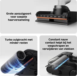 Xiaomi Wet and Dry Vacuum W30 Pro EU – Zelfreinigende vloerreiniger met anti-klit borstel en 180° plat ontwerp — thumbnail 5