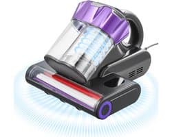Norvia Handstofzuiger Met Verwarming En Ultrasoon - Stofzuiger Voor Bank En Matras - Diepe Reiniging Voor Allergenen Vuil En Stof