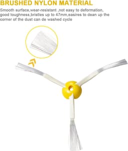 Zijborstel Geschikt voor iRobot Roomba 500/600/700 serie 3-pack — thumbnail 2