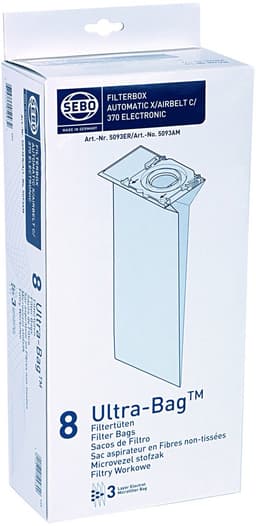 Sebo Originele Stofzakken C/X/370/470 — thumbnail 5