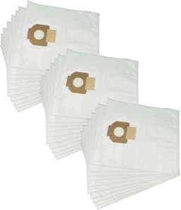 vhbw 30 stuks stofzakken, compatibel met de Milwaukee AS 250 ECP, AS500ELCP en AS 30/42 stofzuigers – 49,2 cm x 37,5 cm, wit — thumbnail 5