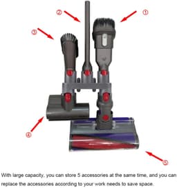 Wandbevestiging voor Dyson Stofzuiger met Accessoire Houder — thumbnail 5