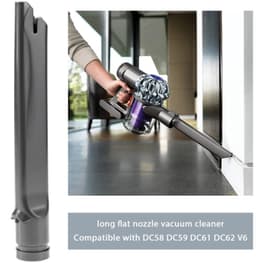 Spleet Tool Vervanging - Stofzuigeraccessoires - Compatibel met Dyson DC45/DC46/DC58/V6 - Ultradun Ontwerp - Kunststof - Grijs - Stofzuigeraccessoire — thumbnail 2