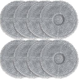 8 microvezel dweilpads geschikt voor Dreame L10s Ultra / L10 Ultra / L20 Ultra / L10s Pro Ultra Heat / X40 Ultra Complete & X10+ / X20+ Wet Vervangende doekjes — thumbnail 1