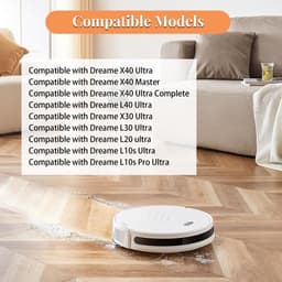 Dailygoods- Hoofdborstel compatibel met Dreame X40 Ultra - Stofzuiger Borstel - Haarvilten Reiniging - Accessoires - Universeel - Effectieve Reiniging - Stofzuigerborstel — thumbnail 3