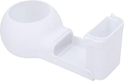 Boorstofvanger - Vuilopvangbak - Netheid Werkplek - Compact Ontwerp - 12 x 6 cm - Grijs — thumbnail 4
