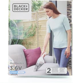 Handstofzuiger 36 V Lithium Zonder Stofzak Draadloos - Draadloos Oplaadbaar - NVC115JL-QW - Wit Blauw - 325 ml — thumbnail 3