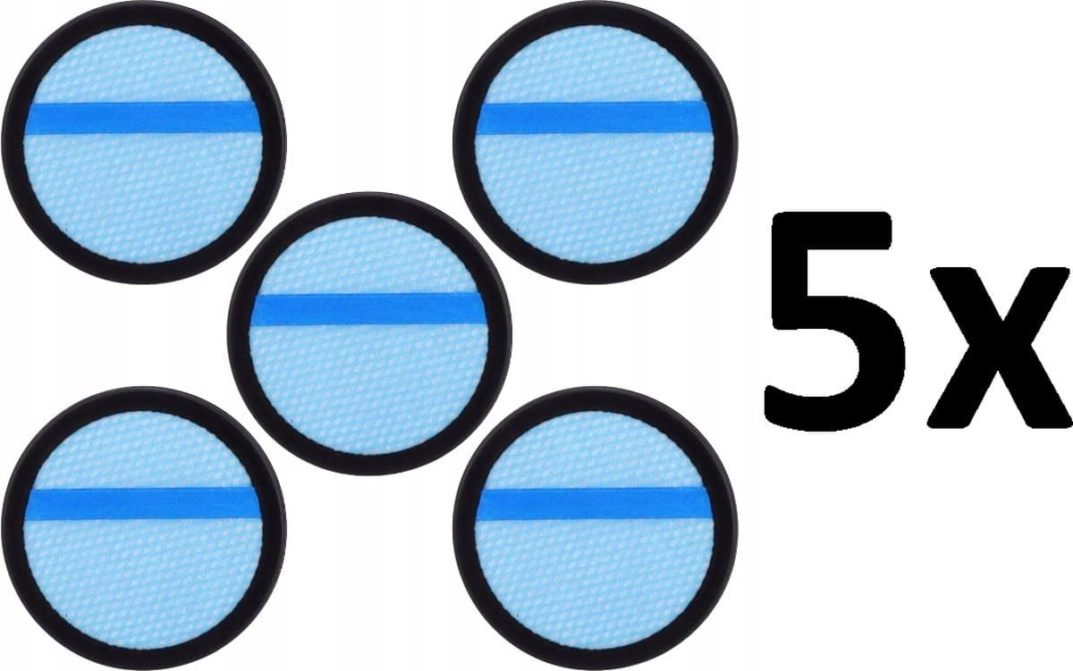 5 stuks: Wasbaar HEPA-luchtfilter vervanging voor PHILIPS PowerPro Aqua / Uno / Duo serie steelstofzuigers. Vervanging voor het originele filter CP9985/01 en Philips FC5007/01. — afbeelding 1