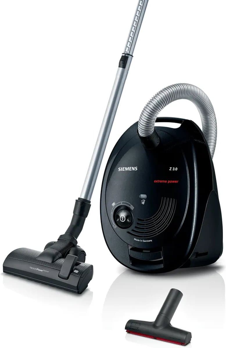 Siemens VSZ3XTRM11 Stofzuiger - Zwart — afbeelding 1