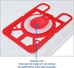 10x Dparts NVM-1AH stofzuigerzakken geschikt voor Numatic - 6 liter HepaFlo stofzak voor Henry en Hetty Compact stofzuiger - nr. 604011 — thumbnail 4