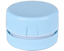 Mini Tafelstofzuiger Blauw voor Diamond Painting Accessoires, Opruimapparaat voor losse strasssteentjes en Diamond Art Afval