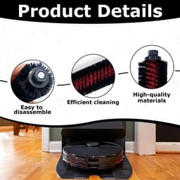 Dailygoods - 2 stuks reinigingsborstels voor Roborock S7/S8 — thumbnail 3