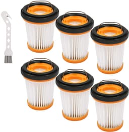 Set van 6 stofzuigerfilters geschikt voor Shark draadloze handstofzuigers W1/W2/W3WV200WV205 - 6 stofzuigerfilters en 1 schoonmaakborstel — thumbnail 1