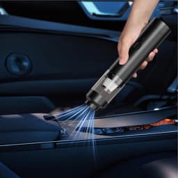 Draagbare Stofzuiger - Handstofzuiger Auto - Auto Interieur Reinigen - 200W Krachtige Zuigkracht - 19000 Pa - Zwart — thumbnail 3