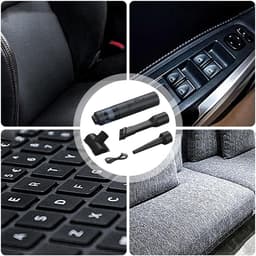 Draagbare Stofzuiger - Handstofzuiger Auto - Auto Interieur Reinigen - 200W Krachtige Zuigkracht - 19000 Pa - Zwart — thumbnail 5