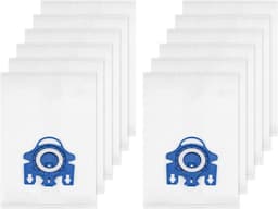 Stofzuigerzakken Geschikt Voor Miele GN - HyClean - Blauwe Flens - Geschikt Voor Miele Complete C2 C3 & Classic C1 - 5 Laags Microvezel - Voordeelverpakking - 10408410/9917730 10 stuks — thumbnail 1