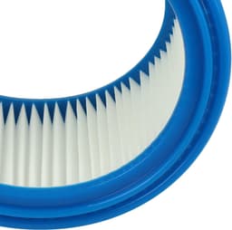 vhbw geplooid filtervervanging voor Makita P-70219, W11753 stofzuigers - cartridgefilter blauw wit — thumbnail 4