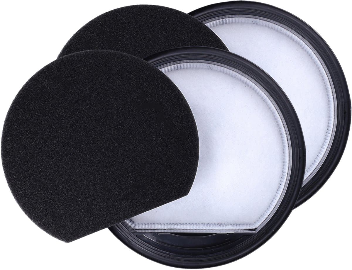 Sillar 2x stofzuigerfilter voor Bosch Serie 2 - wasbaar - complete filterset- schuimfilter - niet-geweven filter - vervanging voor BGS05X240/03, BGS05A320/01, BGS05A322/01 — afbeelding 1
