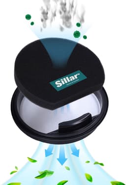 Sillar 2x stofzuigerfilter voor Bosch Serie 2 - wasbaar - complete filterset- schuimfilter - niet-geweven filter - vervanging voor BGS05X240/03, BGS05A320/01, BGS05A322/01 — thumbnail 4