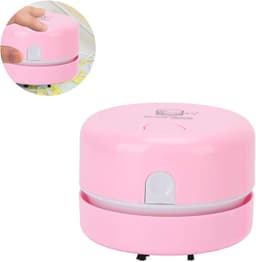 Mini Bureau Stofzuiger - Tafelstofzuiger Toetsenbordreiniger - Bureau Opruimen - Compact Ontwerp - Niet Specificatie - Roze — thumbnail 3