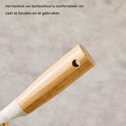 Mini Bezem Stoffer - Schoonmaak Set - Snel Kruimels Verwijderen - Ergonomische Houten Greep - Compact Ontwerp - Niet gespecificeerd — thumbnail 5