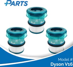 Dyson V16 Filters (3 Stuks, Plus.Parts® alternatief voor 974676-01) — thumbnail 1
