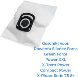 Kleanburg® Geschikt voor Rowenta - 10 Stofzuigerzakken voor X Plorer Serie, Green Force, X TREM Power, Silence Force, Compact Power, Power XXL, — thumbnail 3