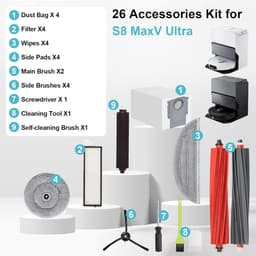 Accessoirekit voor Premium Roborock S8 MaxV/Max Ultra — thumbnail 3