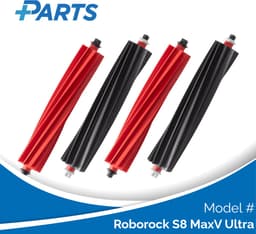 Roborock S8 MaxV Ultra Borstels (4 Stuks, Plus.Parts® alternatief voor 8.02.0322) — thumbnail 1