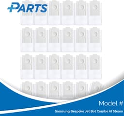 Samsung Bespoke Jet Bot Combo AI Steam Stofzakken (24 Stuks, Plus.Parts® alternatief voor VCA-RDB95) — thumbnail 1